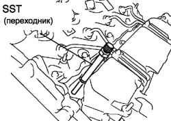 Установка переходника