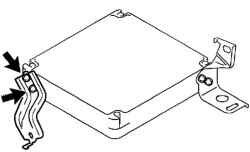 Кронштейн №1 ЭБУ двигателя
